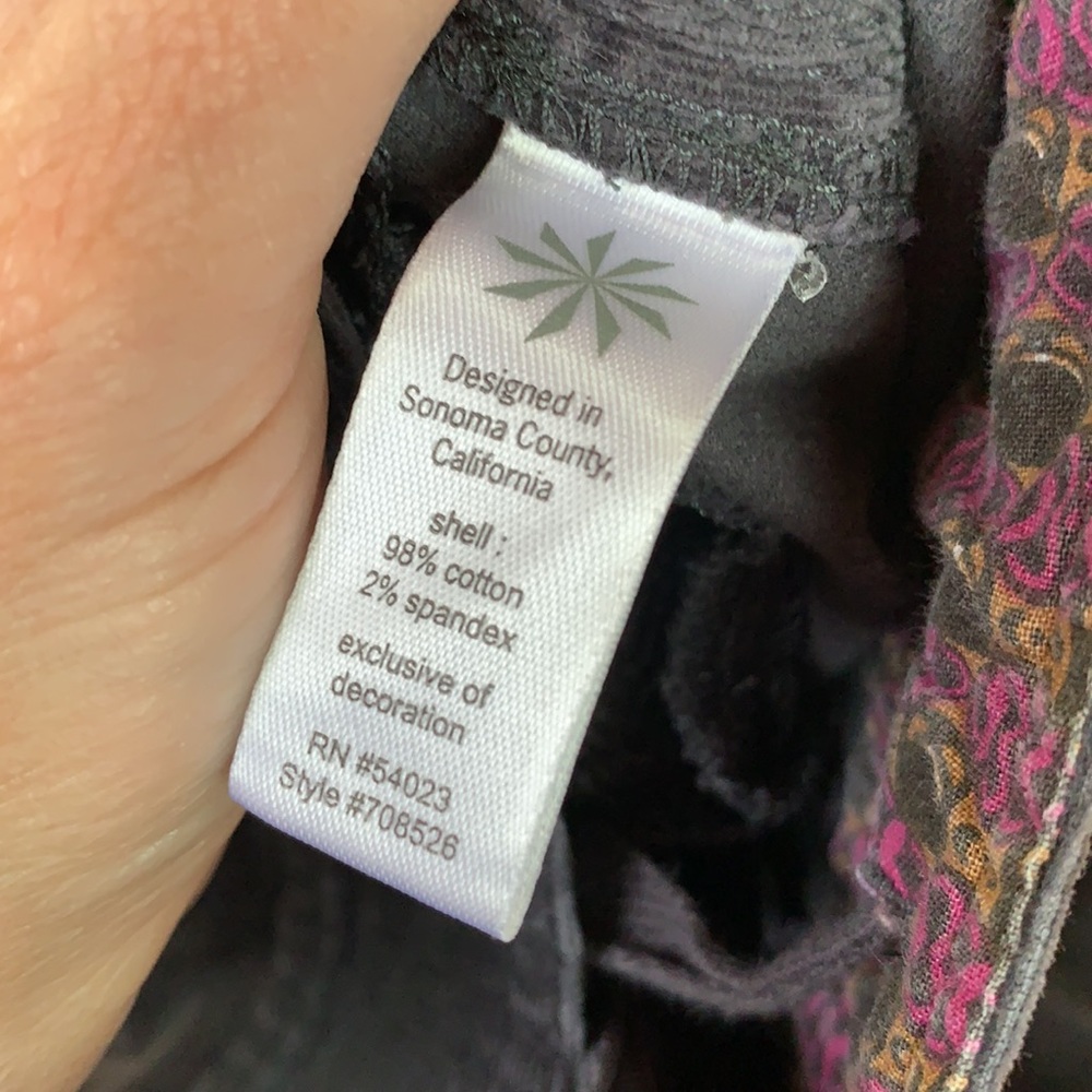 EUC Athleta dark gray corduroy skirt 8 petite - Picture 5 of 7